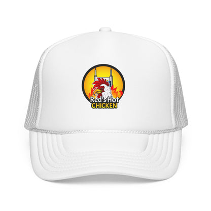 Trucker Hat — Red Hot Chicken Logo Foam Cap